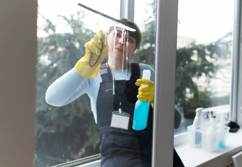 Nettoyage de vitres intérieures et extérieures à Saint-Laurs